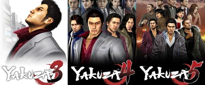 Yakuza 3 4 e 5 Yakuza tre episodi della remastered
