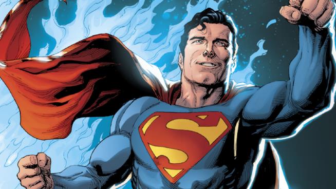 Superman, RockSteady Studios al lavoro sul videogame ufficiale? Un'illustrazione di Superman dall'Action Comics #977