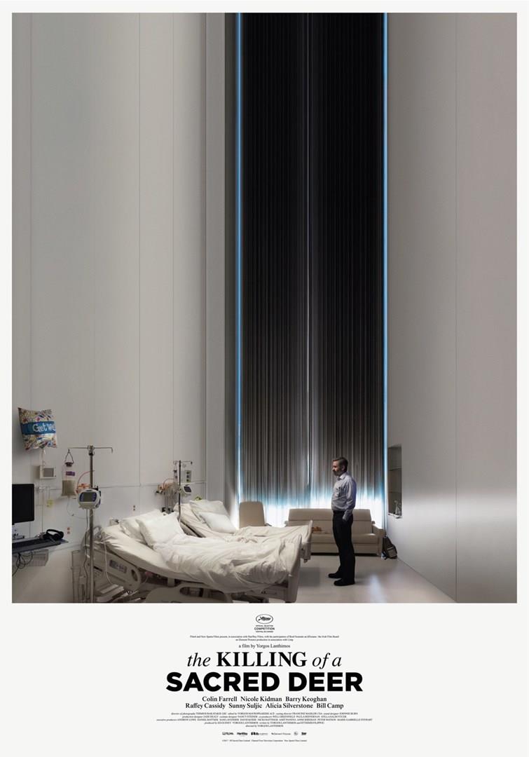 The Killing of a Sacred Deer, poster ufficiale del film con Colin Farrell Il poster ufficiale di The Killing of a Sacred Deer