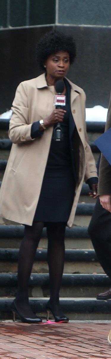 Adina Porter sul set di American Horror Story 7 Adina Porter confermata nel cast di American Horror Story 7