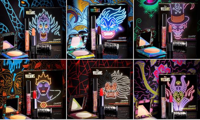 Make up: la linea Colourpop dedicata ai cattivi Disney La collezione completa di make up dedicata ai villain Disney