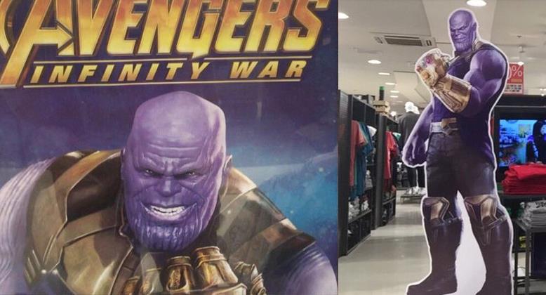 Uno sguardo ravvicinato a Thanos Uno sguardo ravvicinato a Thanos grazie al merchandising di Infinity War