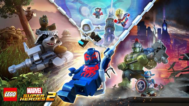 LEGO Marvel Super Heroes 2 per PC e console La copertina ufficiale del videogame LEGO Marvel Super Heroes 2