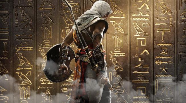 Monster Hunter World, parte l'evento crossover con Assassin's Creed Bayek è il protagonista di Assassin's Creed Origins