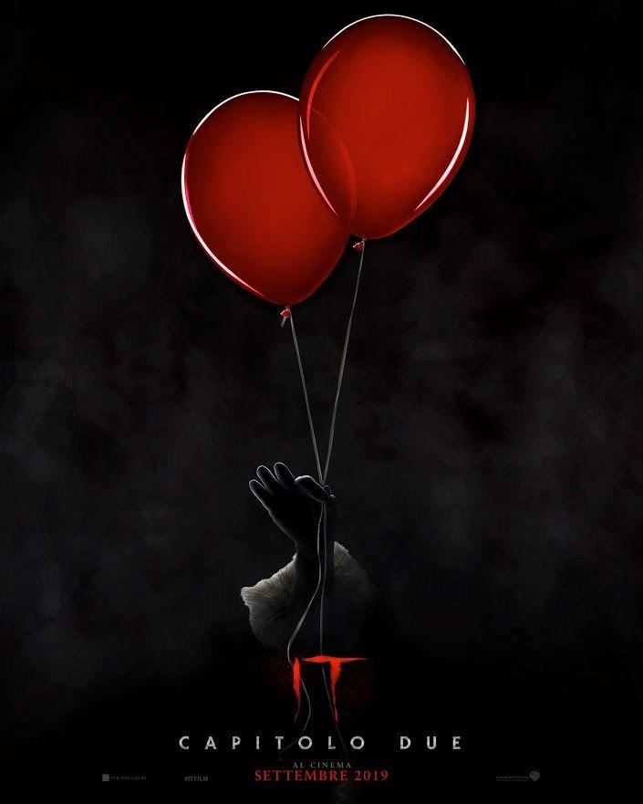 IT: Capitolo 2 locandina teaser I palloncini di Pennywise nel teaser trailer di IT: Capitolo 2