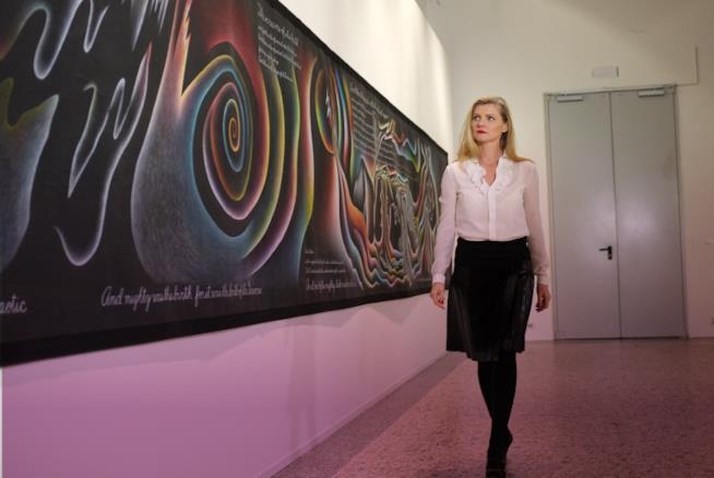 Beatrice Trussardi, uno dei volti di E' questione di merito Beatrice Trussardi è una delle 11 testimonial di questione di merito