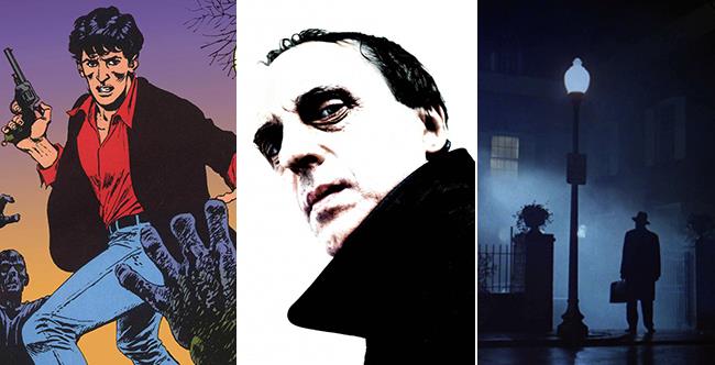 Halloween: 10 icone horror per esorcizzare la paura... o renderla reale Tre icone dell'horror: Dylan Dog, Dario Argento e L'Esorcista