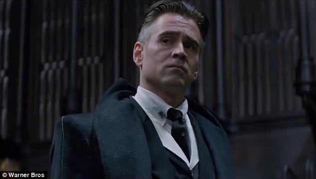 Colin Farrell in Animali Fantastici e Dove Trovarli Colin Farrell scena del film