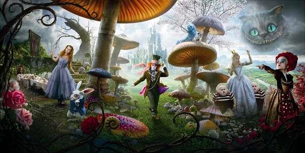 Alice in Wonderland Un poster del film