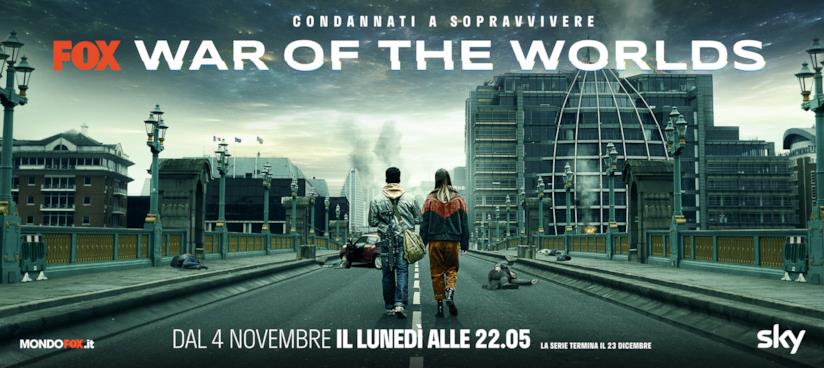 Il poster di War of the Worlds: condannati a sopravvivere Il poster di FOX di War of the Worlds