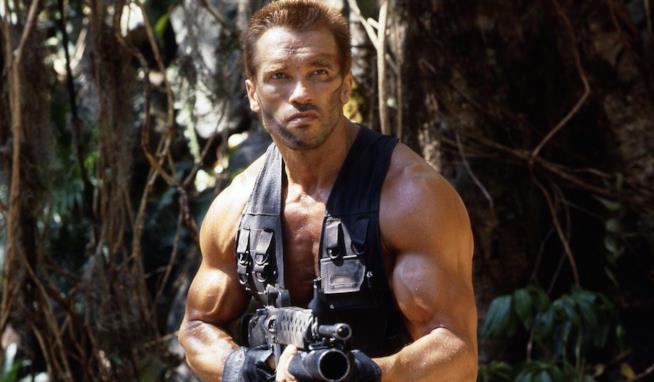 Predator, 20 cose che forse si ignorano sul film con Schwarzenegger Arnold Schwarzenegger in una scena del film