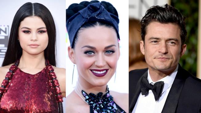 Katy Perry rompe il silenzio sul tradimento di Orlando Bloom con Selena Gomez Primo piano di Katy Perry, Orlando Bloom e Selena Gomez