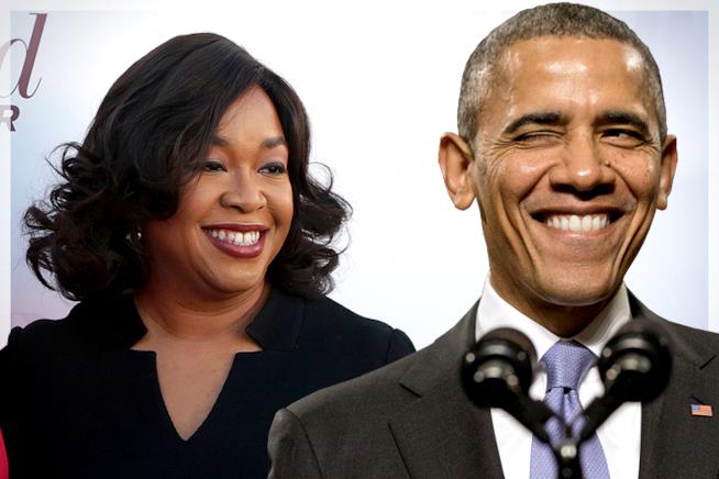 Come esponenti del progresso USA, il Presidente Barak Obama cita Shonda Rhimes e Beyonce Obama e Shonda Rhimes