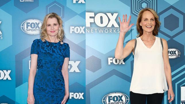 Geena Davis e Helen Hunt Geena Davis e Helen Hunt ai Fox Upfront 2016