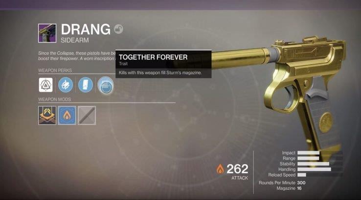 L'arma Drang di Destiny 2 Come ottenere Sturm e Drang in Destiny 2