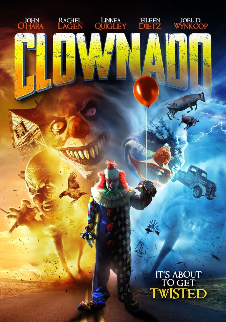 Il nuovo poster ufficiale di Clownado Sì, il poster ricorda vagamente quello di Sharknado
