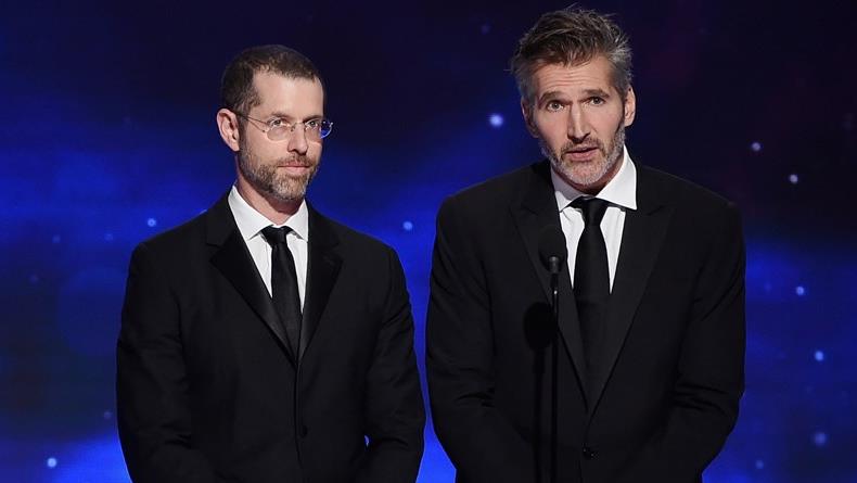 D.B. Weiss e David Benioff D.B. Weiss e David Benioff a un evento ufficiale