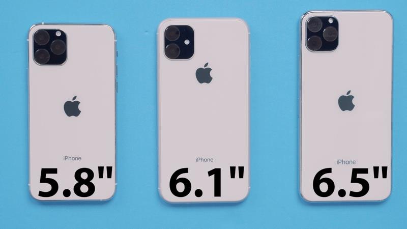 Per il 2019 di Apple due iPhone OLED e uno LCD Dummy dei tre nuovi iPhone del 2019