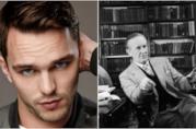 Nicholas Hoult sarà J.R.R. Tolkien nel biopic? Un primo piano di Nicholas Hoult e di Tolkien