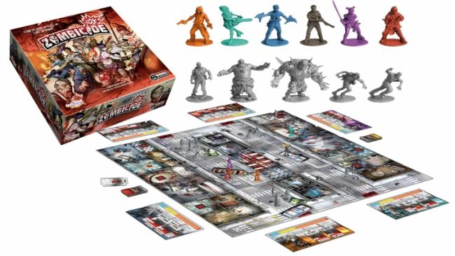 Zombicide, la recensione Una parte del contenuto del set base di Zombicide