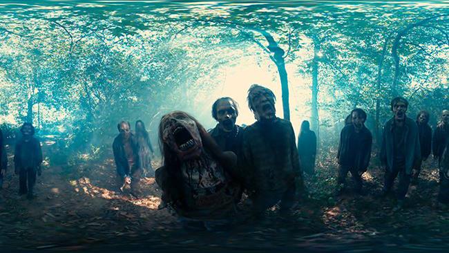 The Walking Dead 7, minaccioso video zombie con visione a 360 gradi The Walking Dead 7, video promo
