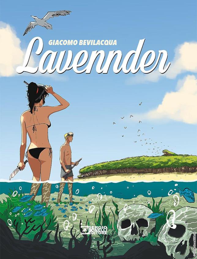 La copertina del fumetto Lavennder di Bevilacqua La cover del fumetto di Giacomo Bevilacqua per Bonelli