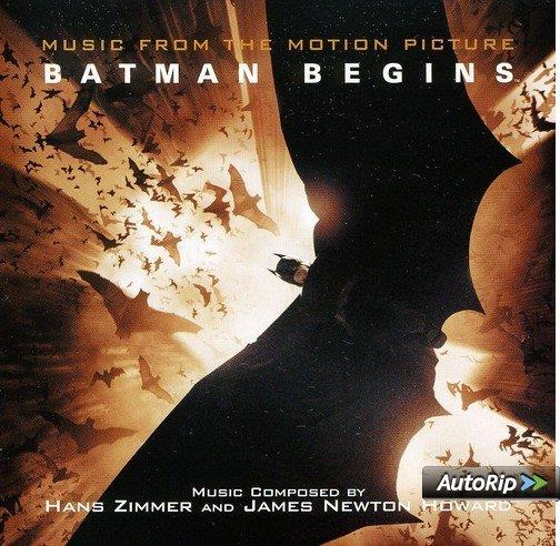 Batman Begins - colonna sonora La copertina della colonna sonora di Batman Begins