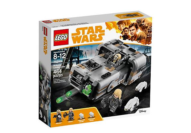 Il Box del set Landspeeder di Moloch di LEGO LEGO: dettagli sul box del set Il Landspeeder di Moloch