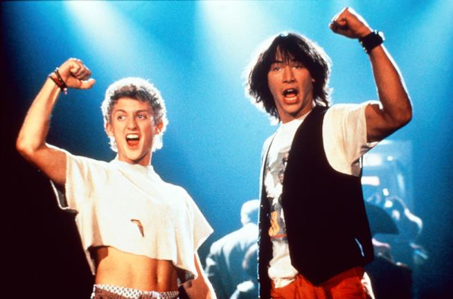 Bill & Ted 3 potrebbe iniziare presto le riprese Bill & Ted nel primo film della saga