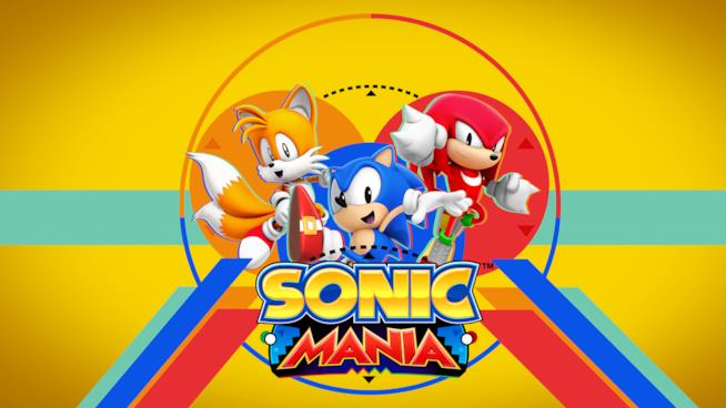 Sonic Mania, data di uscita e nuovo trailer su PC e console La cover ufficiale di Sonic Mania con i tre protagonisti