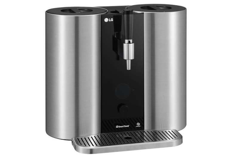 LG presenterà il prossimo mese la macchina per fare la birra artigianale in capsule L'elettrodomestico per la birra fatta in casa di LG