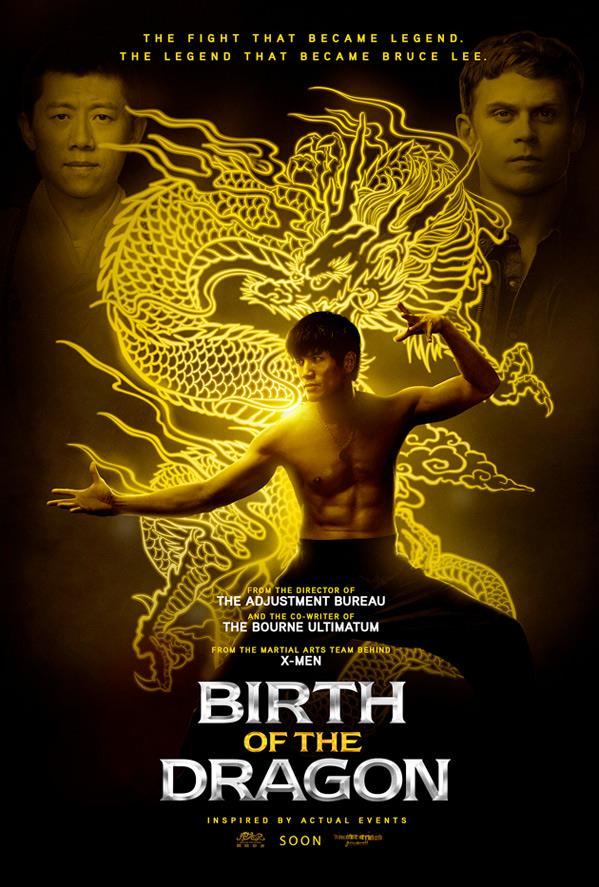 Birth of a Dragon il poster Il poster di