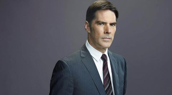 Un tweet fa sperare il ritorno di Hotch in Criminal Minds Un'immagine promozionale di Hotch in Criminal Minds