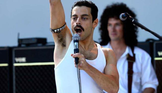 Bohemian Rhapsody scena Rami Malek