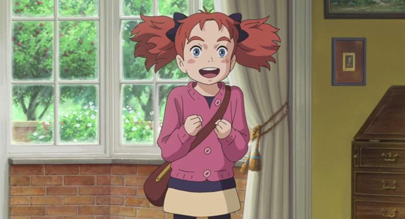 Studio Ponoc realizzerà un corto anime per le Olimpiadi di Tokyo 2020 Mary in una scena del film Mary e il fiore della strega