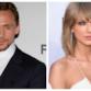 Primo piano di Tom Hiddleston e Taylor Swift