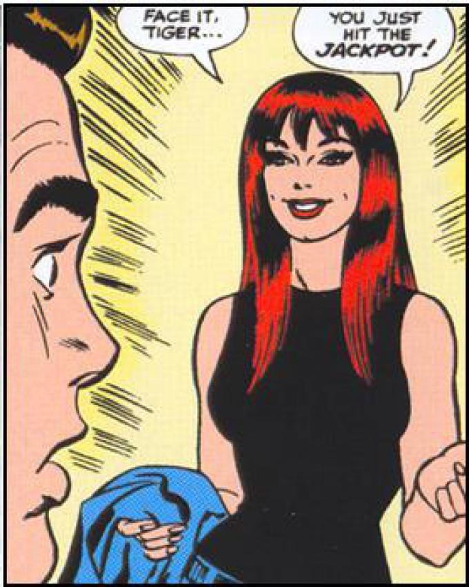 Mary Jane Watson e Mary Jane Watson in un fumetto Marvel