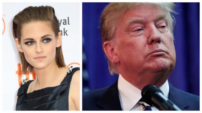 Kristen Stewart dice la sua su Donald Trump e parla della sua sessualità Primo piano di Kristen Stewart e Donald Trump
