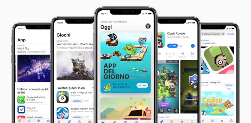 Giochi e applicazioni più scaricati nell'ultimo decennio su smartphone e tablet Immagine promozionale di Apple App Store