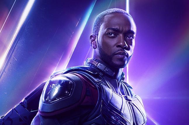Falcon Character poster si Avengers: Infinity War dedicato a Falcon