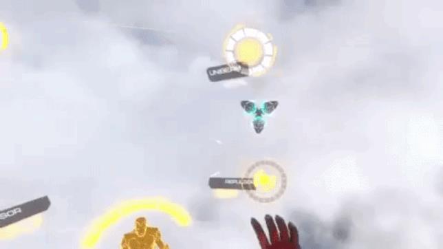 Iron Man VR in arrivo in esclusiva su PlayStation VR Scena di gioco tratta dal trailer di Iron Man VR