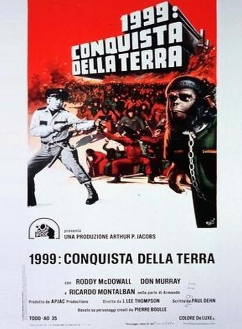 1999: conquista della Terra. La locandina originale del film 1999: conquista della Terra. La locandina