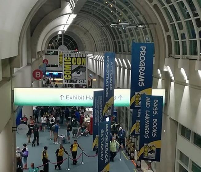 L'entrata alla Exhibit Hall del San Diego Comic-Con 2017 San Diego Comic-Con 2017: l'entrata alla Exhibit Hall