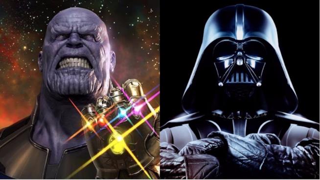 Thanos: per i Russo sarà il Darth Vader delle nuove generazioni Thanos e Darth Vader, villain del cinema