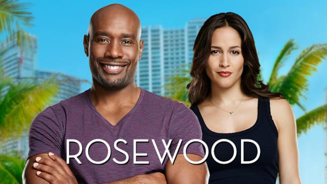 I protagonsiti di Rosewood in una immagine di campagna Il psoter di Rosewood