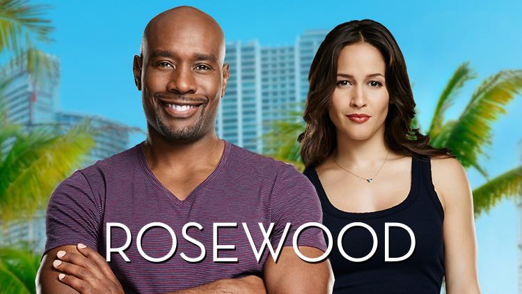 I protagonsiti di Rosewood in una immagine di campagna Il psoter di Rosewood