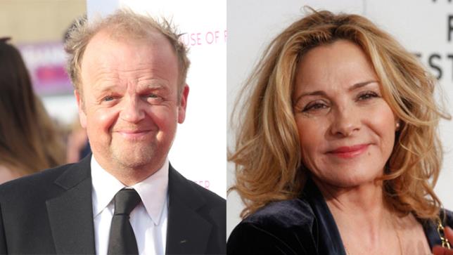Toby Jones e Kim Cattrall Gli attori Toby Jones e Kim Cattrall