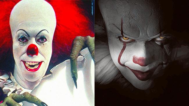 Pennywise a confronto Il Pennywise del 1990 e quello del 2017