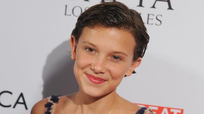 Millie Bobby Brown aveva fatto il provino per il ruolo di X-23 nell'ultimo film Logan - The Wolverine Primo piano della protagonista di Stranger Things