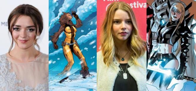 Maisie Williams e Anya Taylor-Joy nel cast di X-men: New Mutants Le attrici Maisie Williams e anya Taylor-Joy e i rispettivi ruoli che interpreteranno